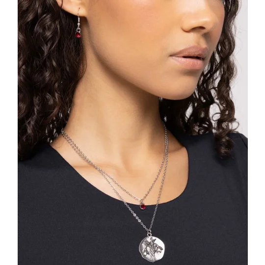 January Birthstone Beauty - Red