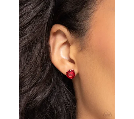 July Breathtaking Birthstone - Red