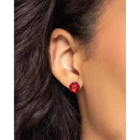 July Breathtaking Birthstone - Red