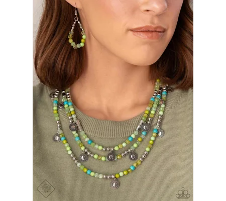 Piquant Pattern - Green