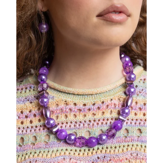 Plentiful Pearls - Purple