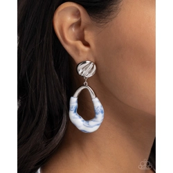 High-Sheen Swirls - Blue