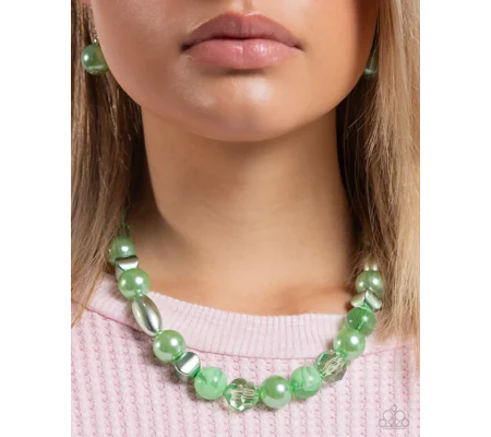 Plentiful Pearls - Green