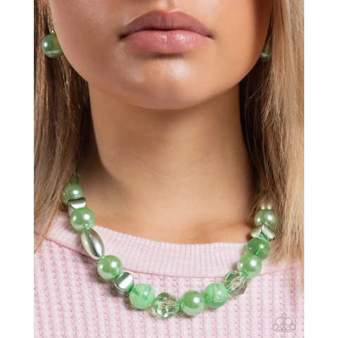 Plentiful Pearls - Green