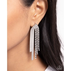 Dramatic Downpour - White