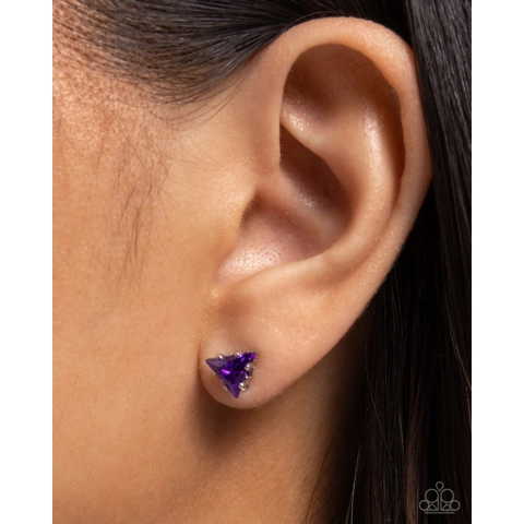 Triangular Twinkle - Purple