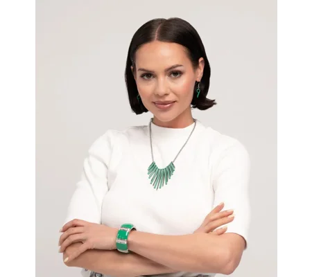 Fashionable Fringe - Green