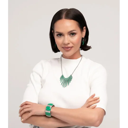 Fashionable Fringe - Green