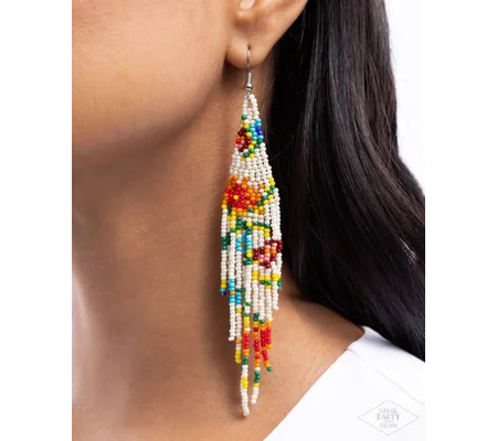 Beaded Gardens - White