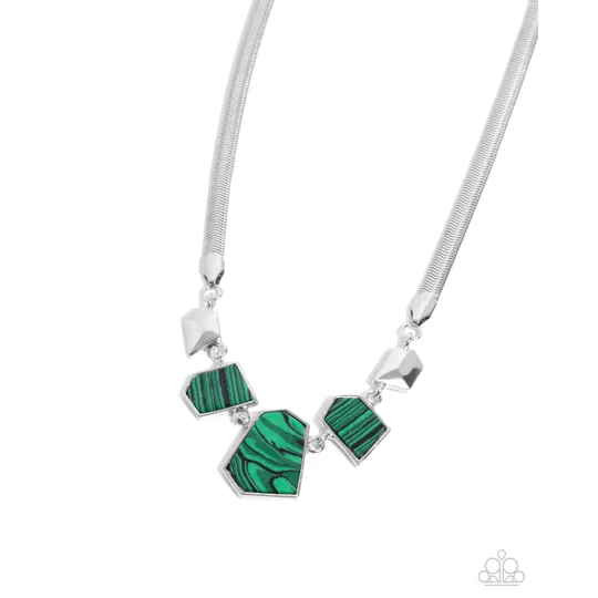 "Lined Legacy - Green