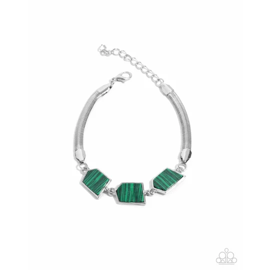 "Lined Legacy - Green