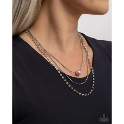 Symmetrical Shimmer - Pink