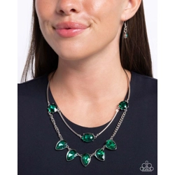 Confident Cascade - Green