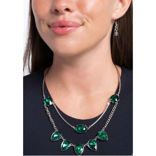 Confident Cascade - Green
