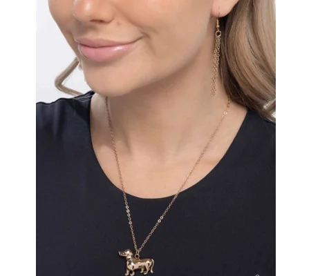 Darling Dachshund - Gold