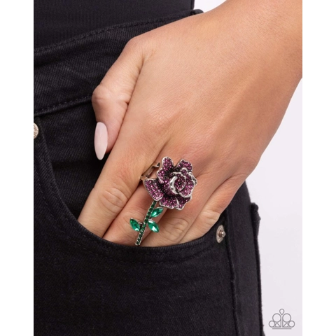 Boutonniere Bling - Pink