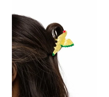 Canary Chic hair Claw - Yellow