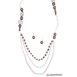 Enmeshed In Elegance - Brown Enmeshed In Elegance - Brown