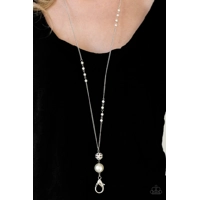 The Only Show In Town - White Lanyard