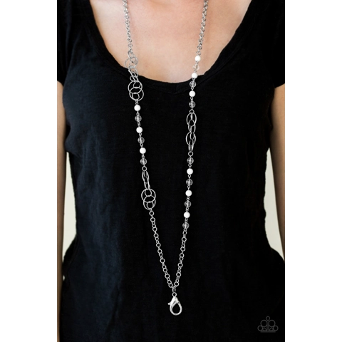 Dreamy Discovery - White Lanyard