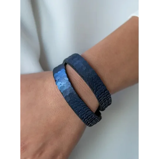 Under The SEQUINS - Blue & Silver