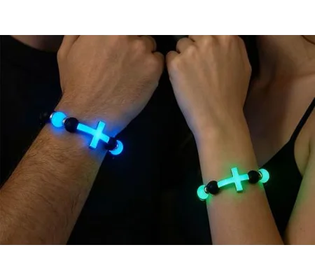 Glow Lava Stone Bracelet