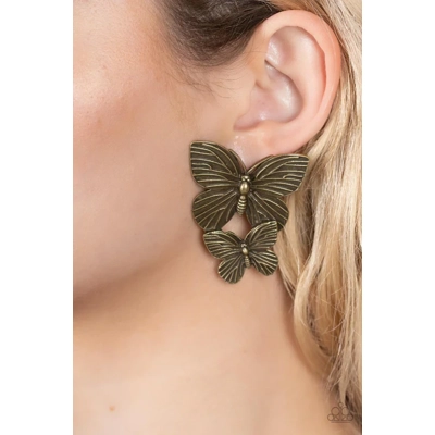 Blushing Butterflies - Brass Blushing Butterflies - Brass