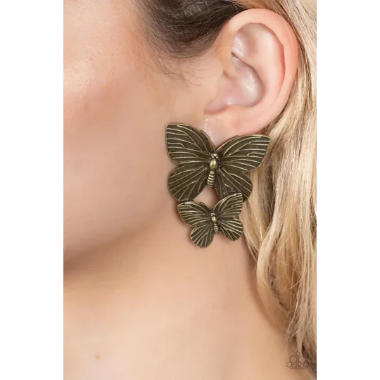 Blushing Butterflies - Brass