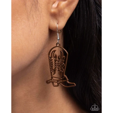 Given the Boot - Brown