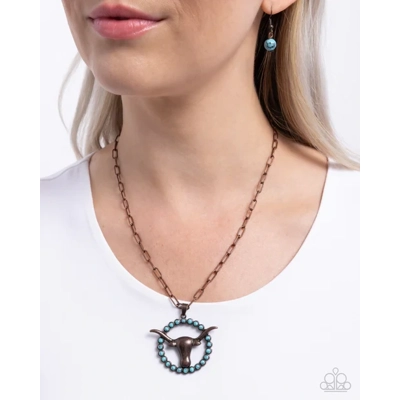 Longhorn Lasso - Copper Longhorn Lasso - Copper