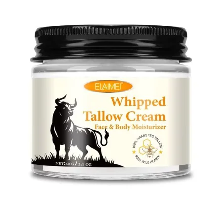 Whipped Tallow Cream – Face & Body Moisturizer
