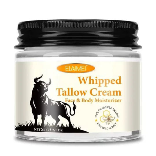 Whipped Tallow Cream – Face & Body Moisturizer