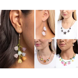 Floral Necklaces, Earrings & Bracelets