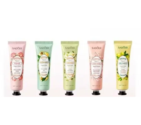 5-Piece Fruit & Floral Fragrance Hand Cream Set