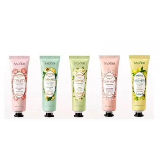 5-Piece Fruit & Floral Fragrance Hand Cream Set
