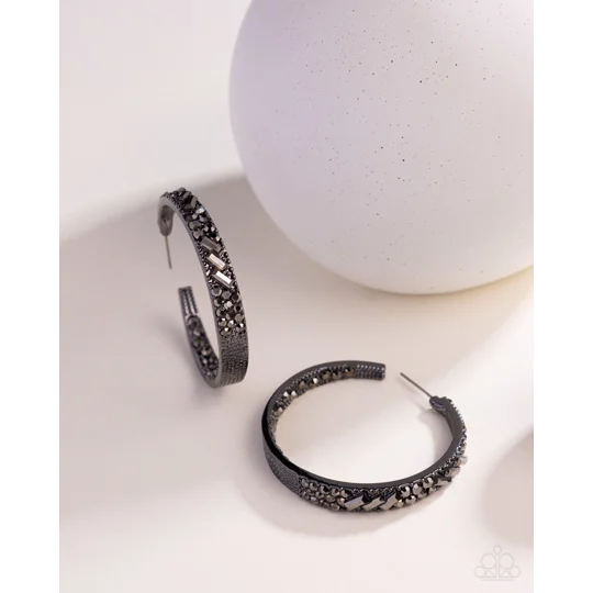 GLITZY By Association-Gunmetal