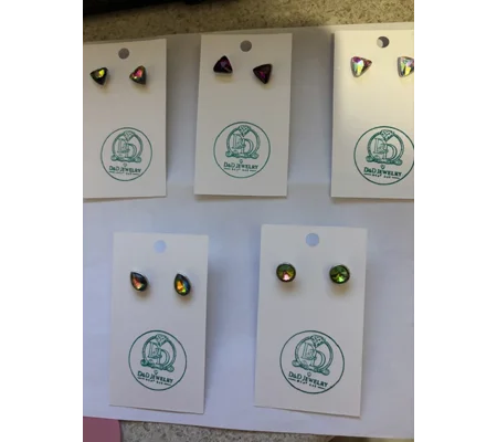 Iridescent Oil Spill Rhinestones