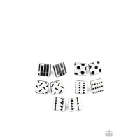 Black And White Abstract Square