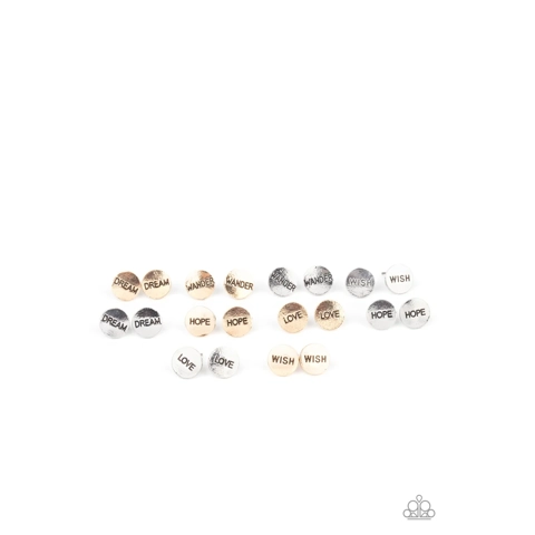 Stamped Inspirational Word