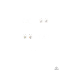 White Bunny Ears Earrings