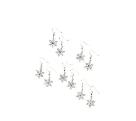 Winter Snowflake Earrings