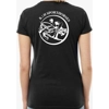 Women's Black Tultex Slim Fit Tshirt