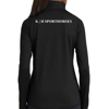 Women's Black Sport-Tek 1/4 Zip