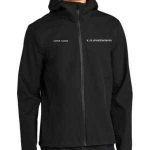 Men's Black Mercer Mettle Rain Jacket