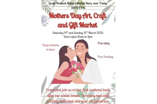 Makers Market Barn New Season Starts 14th March
