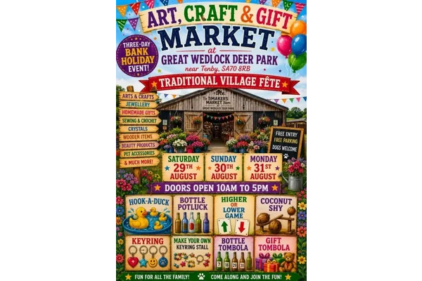 August Bank Holiday Weekend 2026 Market and Traditional Village Fete