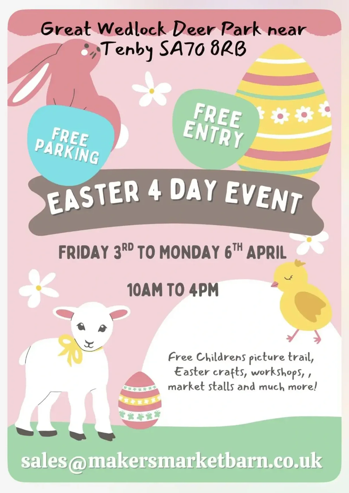 Easter Weekend at the Makers Market Barn