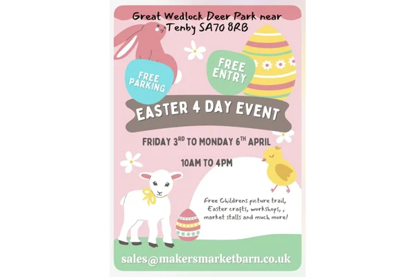 Easter Weekend at the Makers Market Barn