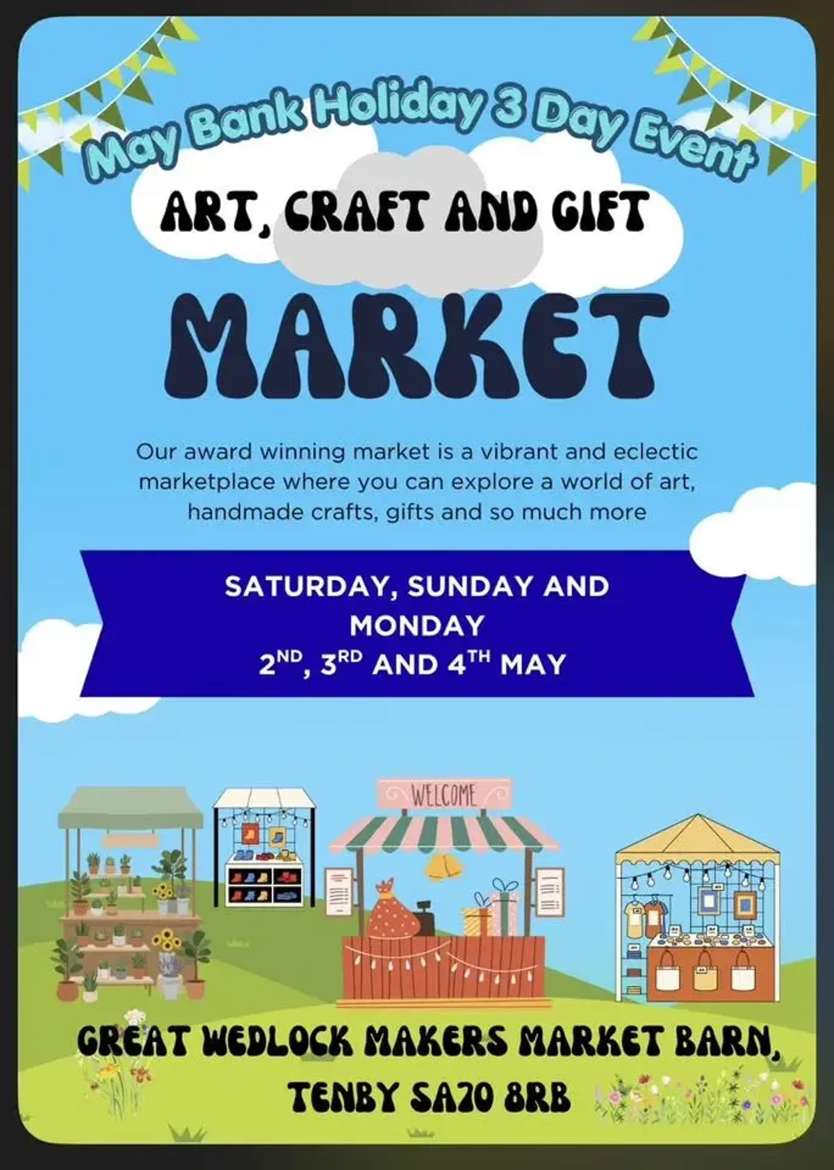 May Day Bank Holiday Weekend 3 Day Event