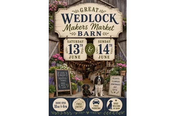 Back at The Makers Market Barn - 13th & 14th June
